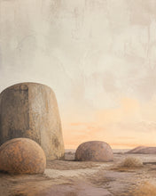 Load image into Gallery viewer, Stone and Sky Stretched Canvas Wall Art - Portrait - 60W x 120H cm
