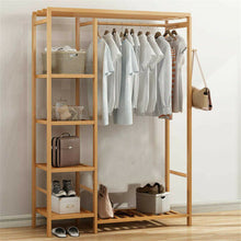 Load image into Gallery viewer, Open Wardrobe Clothes Rail Rack Hanging Garment Heavy Duty Organizer Coat Shelf
