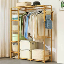 Load image into Gallery viewer, Open Wardrobe Clothes Rail Rack Hanging Garment Heavy Duty Organizer Coat Shelf
