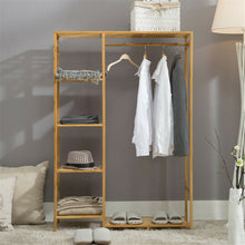 Load image into Gallery viewer, Open Wardrobe Clothes Rail Rack Hanging Garment Heavy Duty Organizer Coat Shelf
