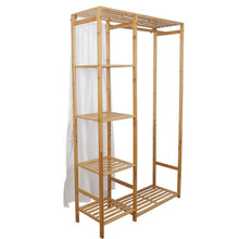 Load image into Gallery viewer, Open Wardrobe Clothes Rail Rack Hanging Garment Heavy Duty Organizer Coat Shelf
