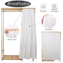 Load image into Gallery viewer, Open Wardrobe Clothes Rail Rack Hanging Garment Heavy Duty Organizer Coat Shelf
