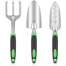 Load image into Gallery viewer, Orange 8-Piece Heavy-Duty Gardening Tool Set with Ergonomic Handles and Storage Bag
