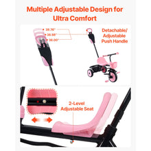 Load image into Gallery viewer, Toddler Tricycle &amp; Stroller for 18 Months to 5 Year Old, Kids Trike with Parent Push Handle, Adjustable Seat &amp; Storage for Outdoor Play, Tricycle for Toddlers, Birthday Toy for Boys and Girls
