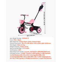 Load image into Gallery viewer, Toddler Tricycle &amp; Stroller for 18 Months to 5 Year Old, Kids Trike with Parent Push Handle, Adjustable Seat &amp; Storage for Outdoor Play, Tricycle for Toddlers, Birthday Toy for Boys and Girls
