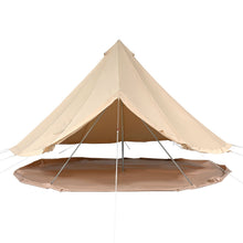 Load image into Gallery viewer, Canvas Bell Tent 4m/13.12ft 4-Season Camping Yurt Tent with Stove Jack

