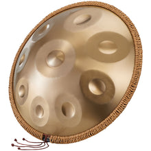 Load image into Gallery viewer, Handpan Drum 22 in 9 Notes D Minor Steel Hand Drum with Mallets for Adult
