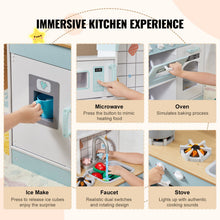 Load image into Gallery viewer, Kitchen Playset Kids Pretend Cooking Play Toy 24 Piece Accessories White
