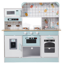 Load image into Gallery viewer, Kitchen Playset Kids Pretend Cooking Play Toy 24 Piece Accessories White
