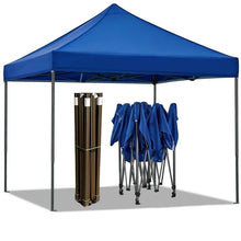 Load image into Gallery viewer, Portable Water-Resistant Gazebo 3x6 M - Blue / With Sidewalls
