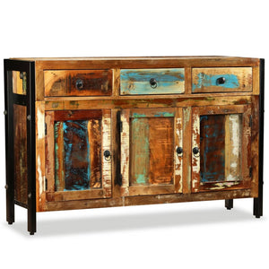 Buffet Table Sideboard Solid Reclaimed Wood 120x35x76 cm