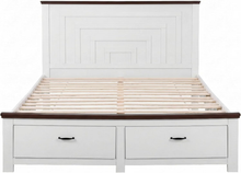 Load image into Gallery viewer, Artiss Queen Wooden Bed Frame and 2 Bedside Table Bedroom Furniture Set

