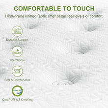 Load image into Gallery viewer, BedStory 34cm Single Latex Hybrid Mattress Medium Firm - 5 Zone Pocket Spring Bed for Pressure Relief Motion Isolation
