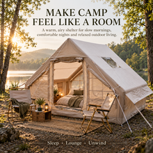 Load image into Gallery viewer, Weisshorn A-Frame Inflatable Air Tent with Mesh Windows, Family Glamping
