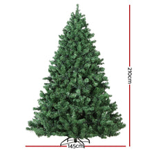 Load image into Gallery viewer, Jingle Jollys Christmas Tree 2.1M Xmas Tree Decorations 3000 LEDs 8 Light Mode
