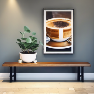 Bench seat or low set console table, hallway table Raintree Wood 1.8 Meter 180cm-model 039