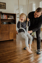 Load image into Gallery viewer, Gym Swing Rings 24 cm Wooden Gymnastic Rings fun for childre.
