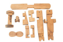 Load image into Gallery viewer, Wooden puzzle  brainteaser lovers 11 piece plane wood puzzle
