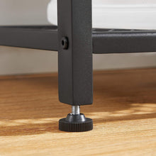 Load image into Gallery viewer, Vasagle Large Coat Rack Stand Coat Tree with 12 Hooks and Shoe Bench Brown and Black
