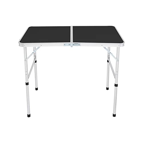 Camping Table 90cm Black