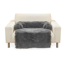 Load image into Gallery viewer, Pet Sofa Cover Soft with Bolster L Size (Grey)
