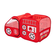 Load image into Gallery viewer, Kids Fire fighting truck Tent (Red)
