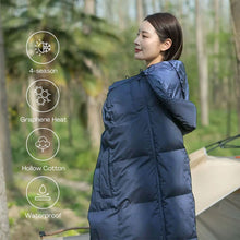 Load image into Gallery viewer, Inflatable Camping Sleeping Pad (Blue)
