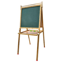 Load image into Gallery viewer, Bamboo Kids Dual-Sided Art Easel with Painting and Drawing Accessories
