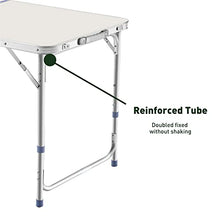 Load image into Gallery viewer, Camping Table 120cm Silver With 4 Chair
