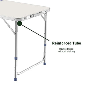 Camping Table 120cm Silver With 4 Chair