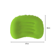 Load image into Gallery viewer, KILIROO Inflatable Camping Travel Pillow - Green
