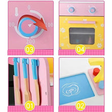 Load image into Gallery viewer, Wooden Kitchen Playset for Kids (Puppy Shape Kitchen Set) EK-KP-108-MS
