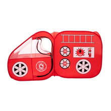 Load image into Gallery viewer, Kids Fire fighting truck Tent (Red)
