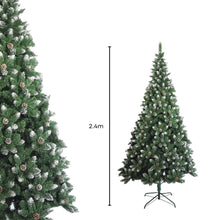 Load image into Gallery viewer, Festiss 2.4m Christmas Tree With White Snow
