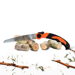 Camping Flip Saw 8-Inch Blade Tree Trimming Foldable Pruning Hand Saw