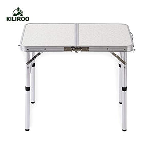 Camping Table 60cm Silver