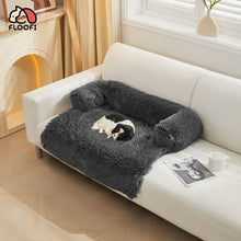 Load image into Gallery viewer, Pet Sofa Cover Soft with Bolster S Size (Grey)
