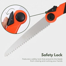 Load image into Gallery viewer, Camping Flip Saw 8-Inch Blade Tree Trimming Foldable Pruning Hand Saw
