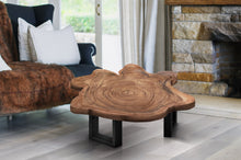 Load image into Gallery viewer, Coffee Table Wood Round , generous 95cm across one of kind 100% unique designed  by nature
