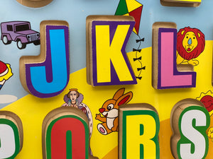 Alphabet puzzle-large size colourful way to learn fast