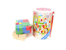 Load image into Gallery viewer, Kids Wooden stacking building Blocks 100 Pcs - Rec. Age: 24 months +
