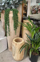 Load image into Gallery viewer, Wooden Stool or Pot Holder Side table- set of 2 (TWO Pots)
