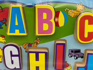 Alphabet puzzle-large size colourful way to learn fast