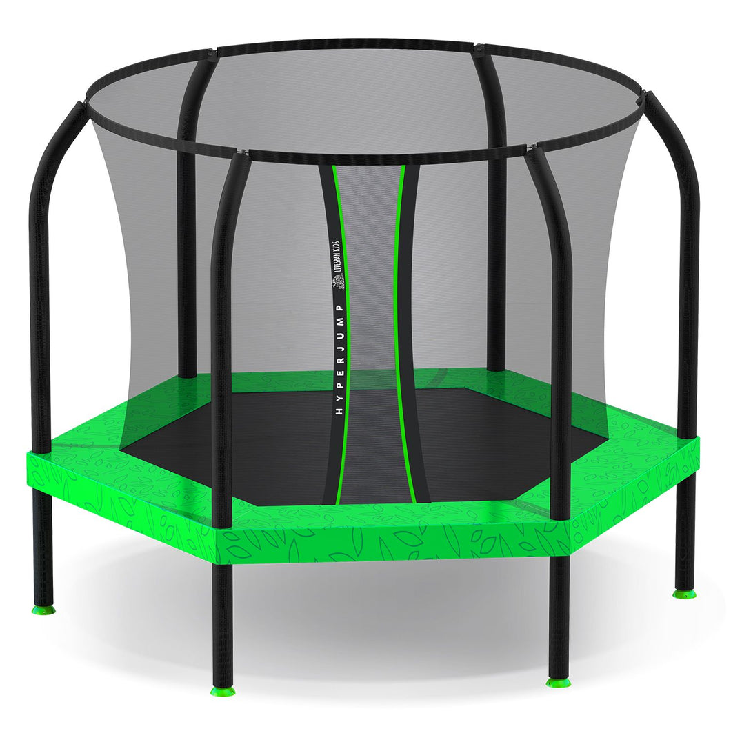 Lifespan Kids 7ft Springless Hoppy 2 Trampoline Set.