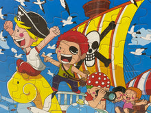 Load image into Gallery viewer, Wooden toddlers kids puzzle -pirates and ships
