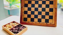 Load and play video in Gallery viewer, Fathers Day Gift Chess Set Wood-Thailand style Chess Set
