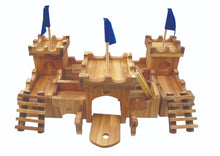 Load image into Gallery viewer, Wooden Medieval Castle
