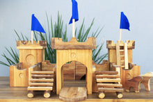 Load image into Gallery viewer, Wooden Medieval Castle
