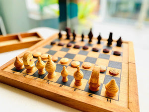 Fathers Day Gift Chess Set Wood-Thailand style Chess Set