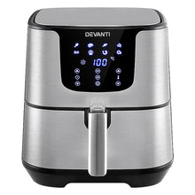 Load image into Gallery viewer, Devanti Air Fryer 7L LCD Fryers Oil Free Oven Airfryer Kitchen Healthy Cooker
